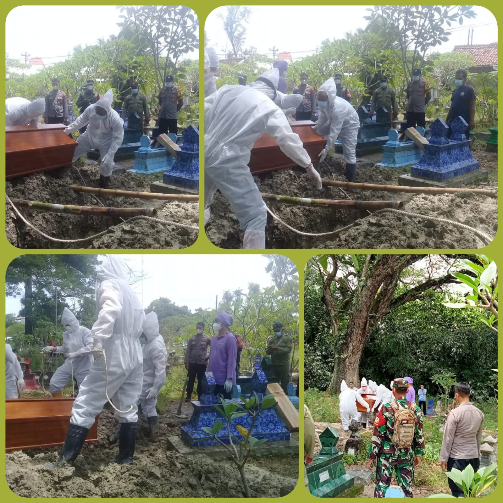 17 FEB 2022 PEMANTAUAN PEMAKAMAN JENAZAH SESUAI PROTOKOL KESEHATAN COVID 19